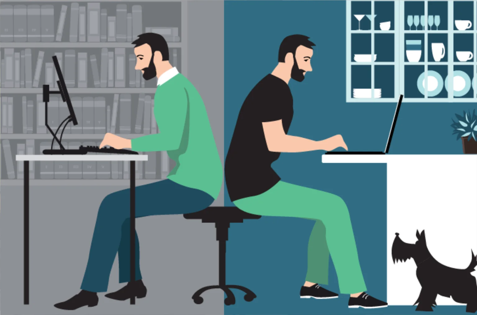Imagem do artigo Trabalho Híbrido: A Revolução no Mundo Corporativo