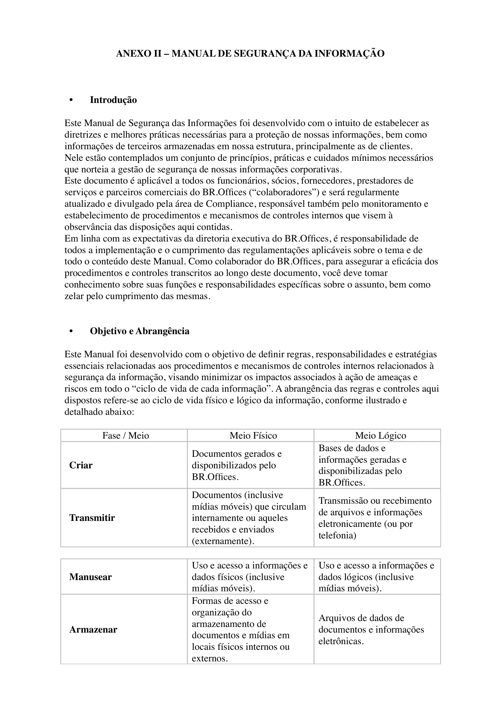 Manual de Segurança da Informação, página 2