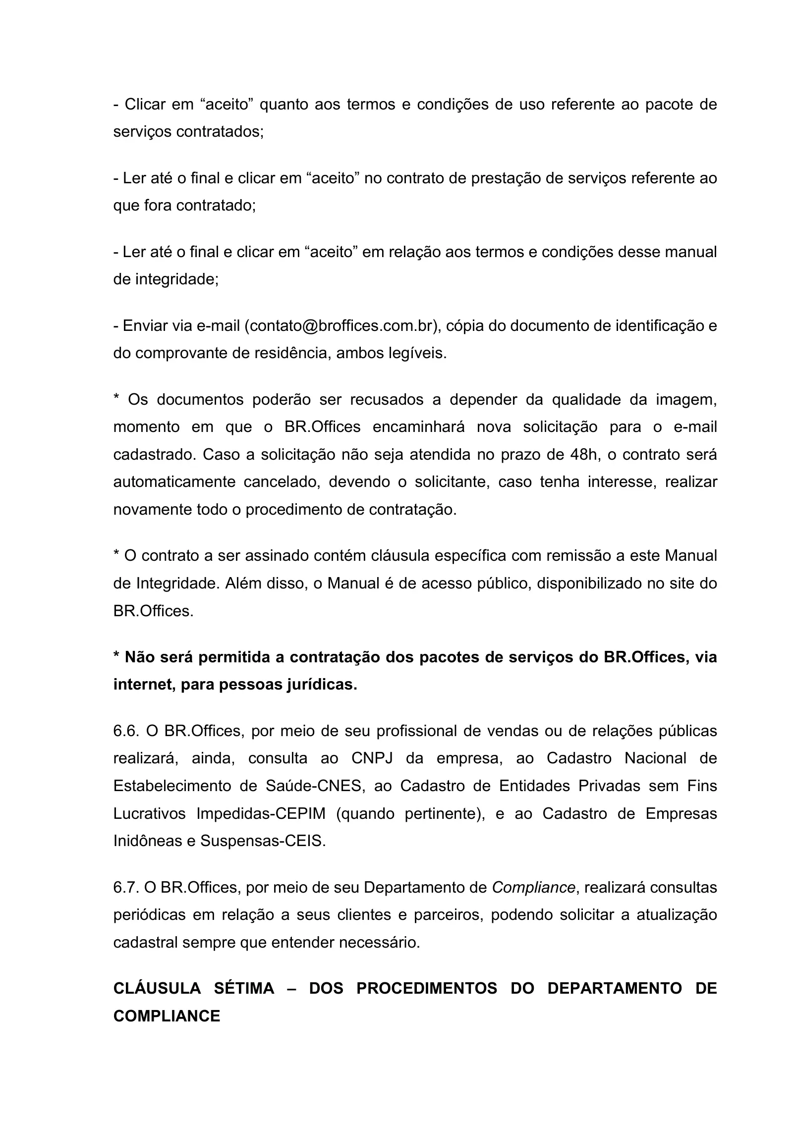 Manual de Integridade, página 10