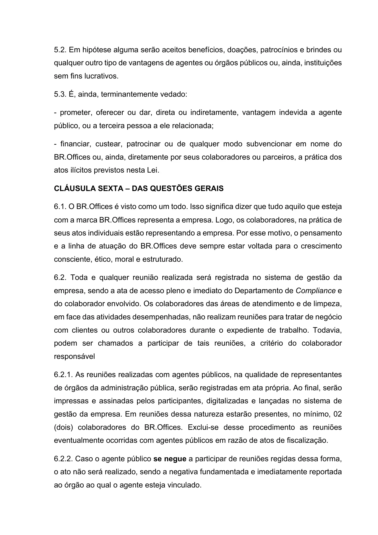 Manual de Integridade, página 18